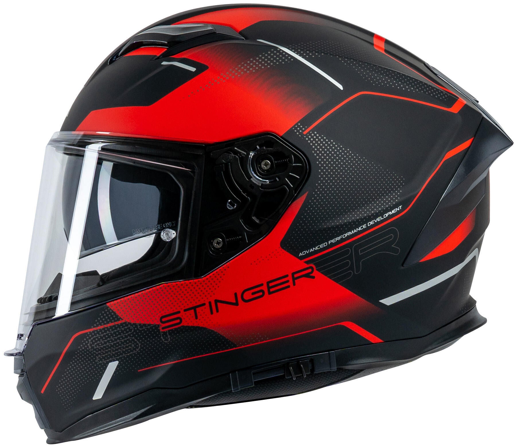 Spec-x integraalhelm sx-82.03 r1 stinger helmet sx-82.03 r1 sw red matt xl pin ready