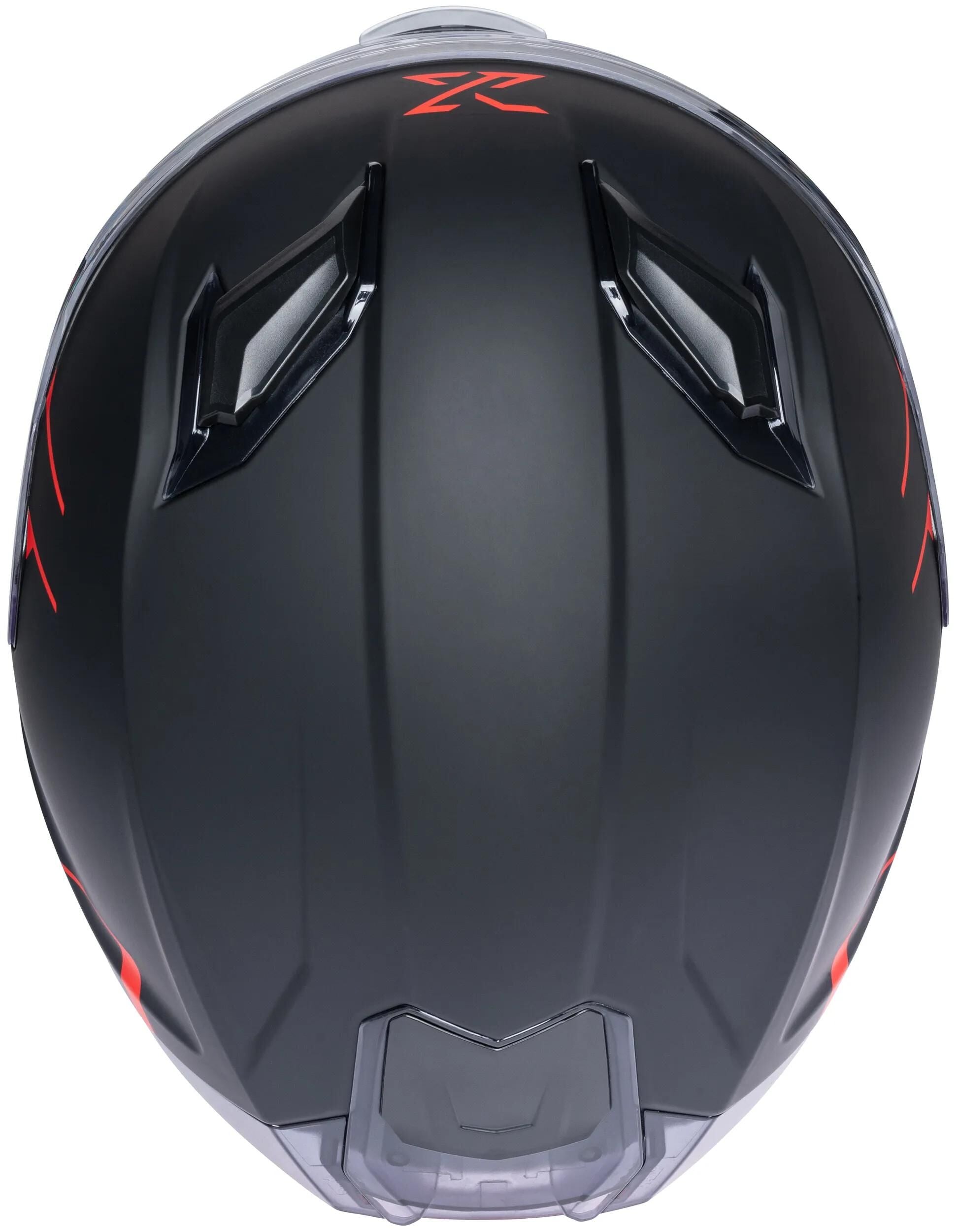 Spec-x integralhelm sx-82.03 r2 stinger helmet sx-82.03 r2 black matt red xs pin rea