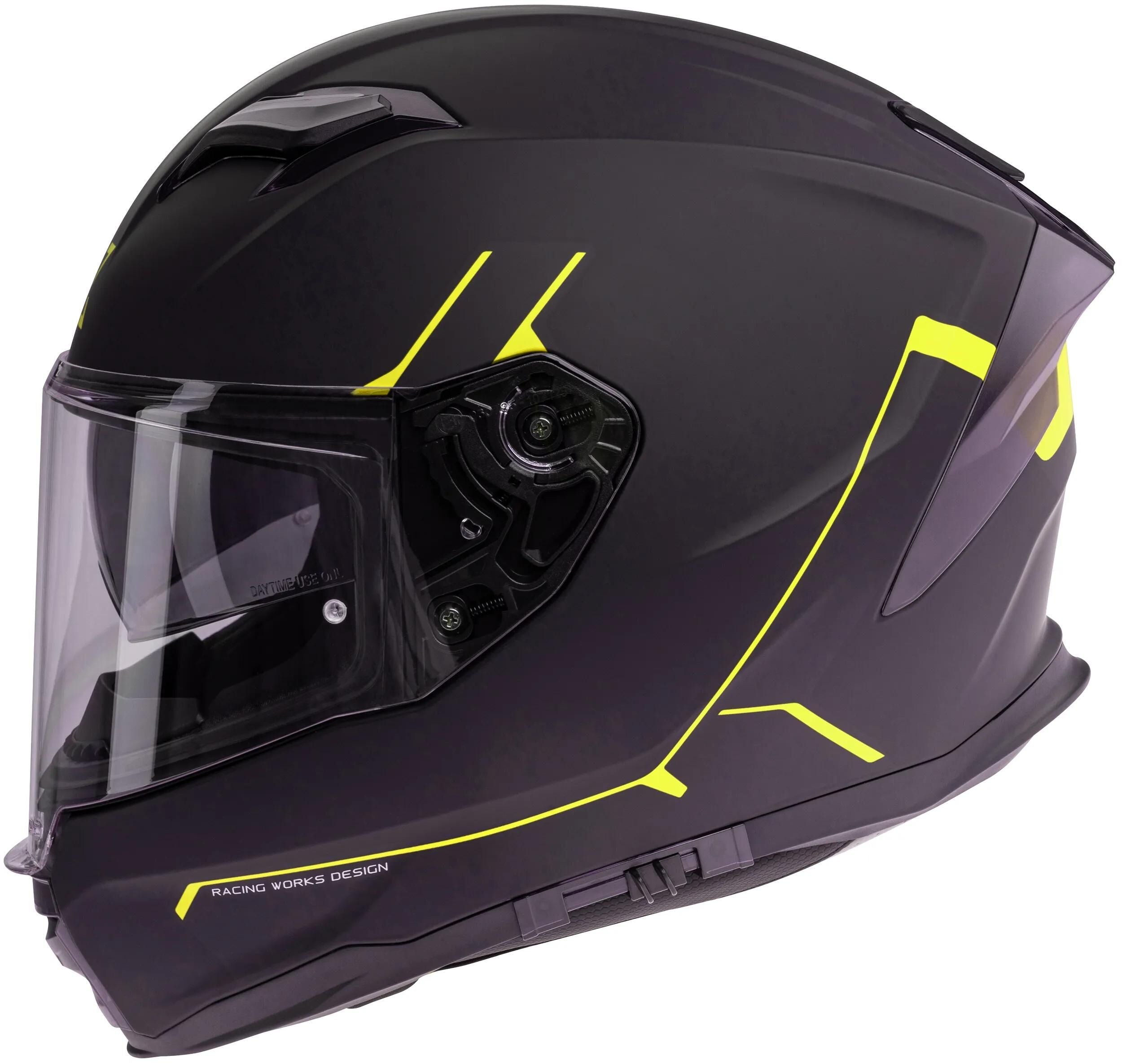 Spec-x integralhelm sx-82.03 r2 stinger helmet sx-82.03 r2 sw matt neon yellow xs pi