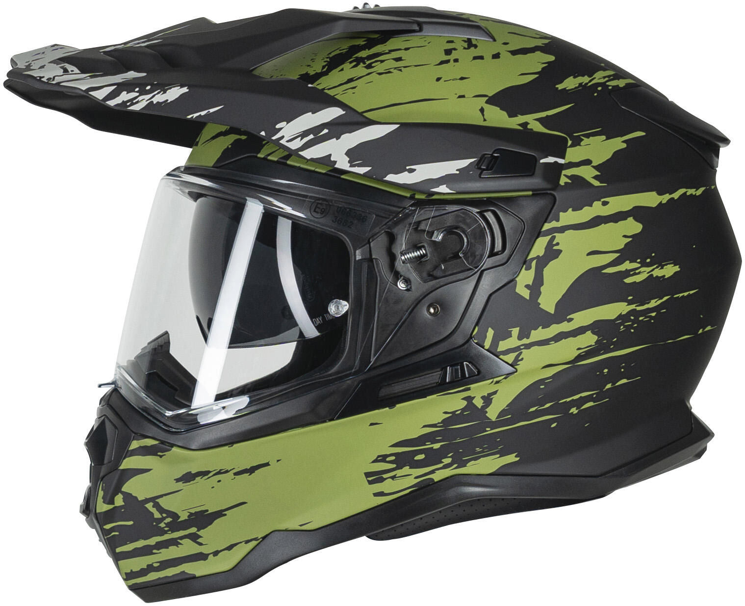 Spec-x endurohelm sx-62.01 r1 stinger adv helmet spac-x sx-62.01 r1 stinger adv s bl green