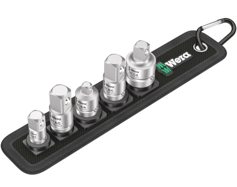 Wera 781 5 Adapterset 1, 6-delig