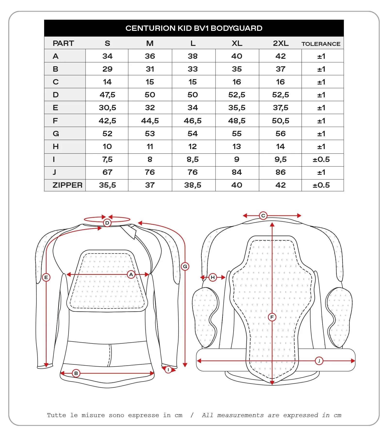 Ufo plast protektorenhemd centurion bv1 children's protec. shirt centurion bv1 black m
