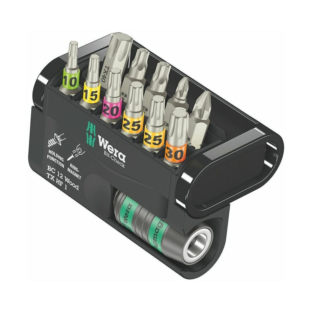 Wera Bit-Check 12 Hout TX HF 1