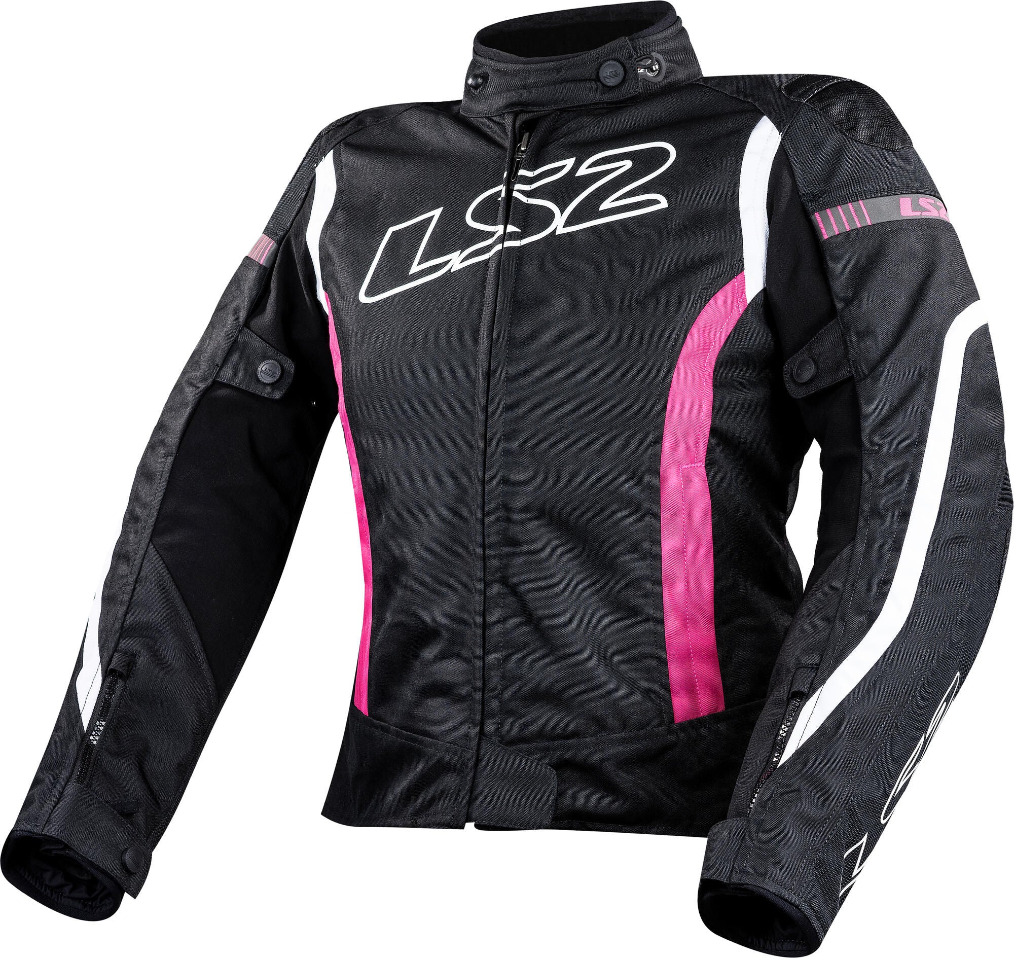 Ls2 jas gate jacket gate lady black pink xl