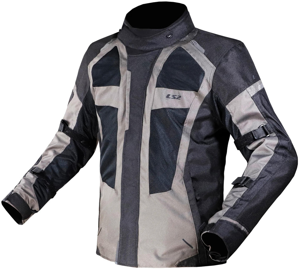 Ls2 jas scout jacket scout lady black dark gray xxl