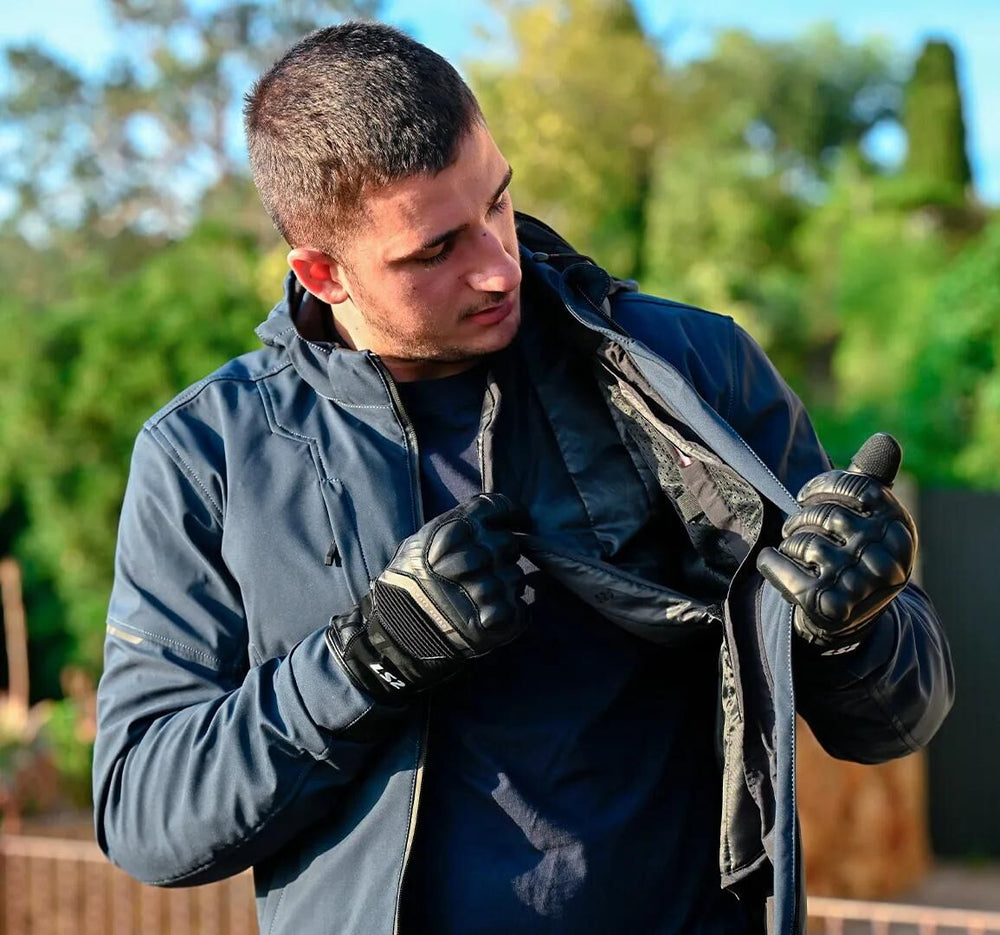 Ls2 jas bolton jacket bolton man black l