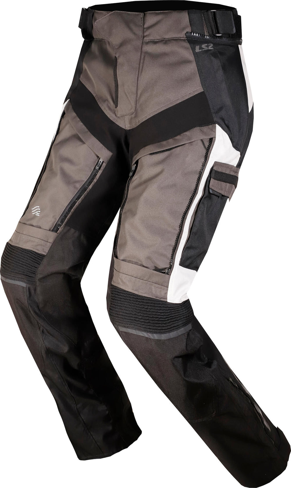 Ls2 broek norway trousers norway man black grey 3xl
