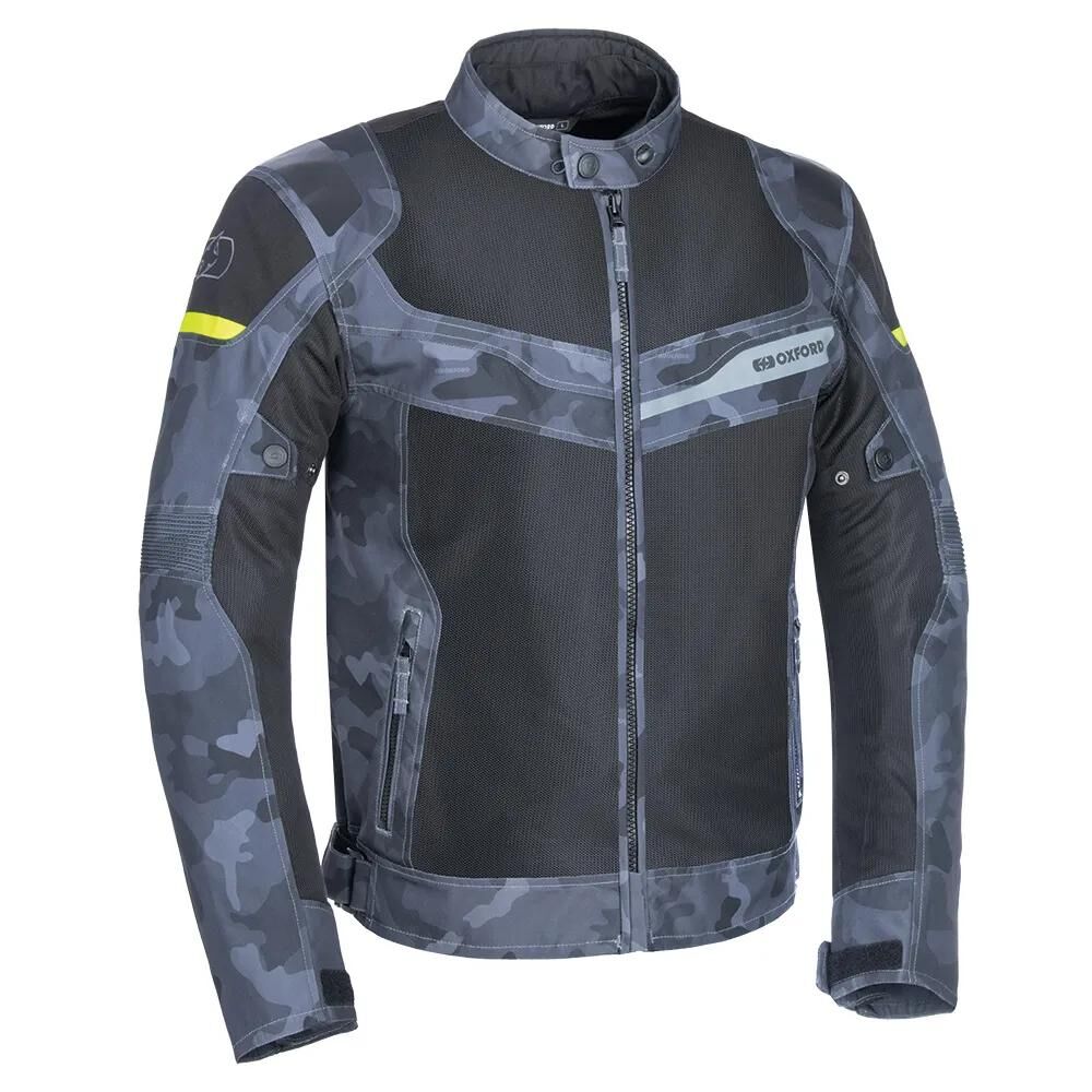 Oxford jacke dakar air 1.0 dry2dry™ jacket dakar d2d air gray camo gr. xl