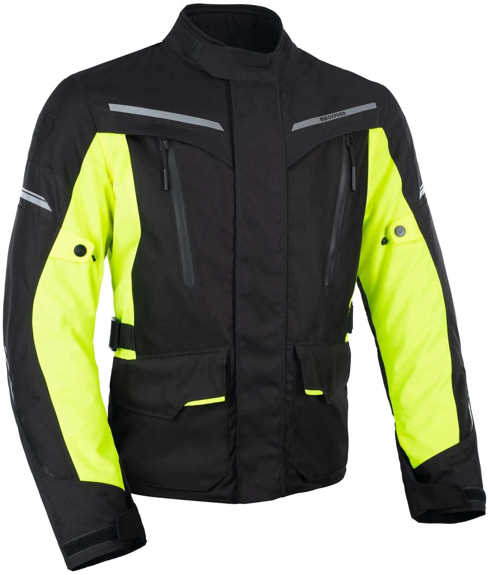 Oxford jacke metro 2.0 jacket metro 2.0 black neon yellow gr. m