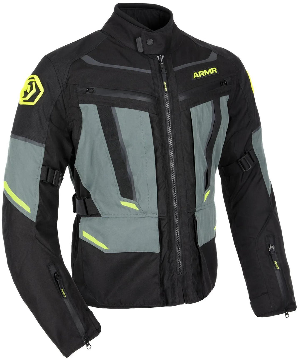 Armr jacke kumaji 3.0 jacket kumaji 3.0 wp ms black green yellow gr.