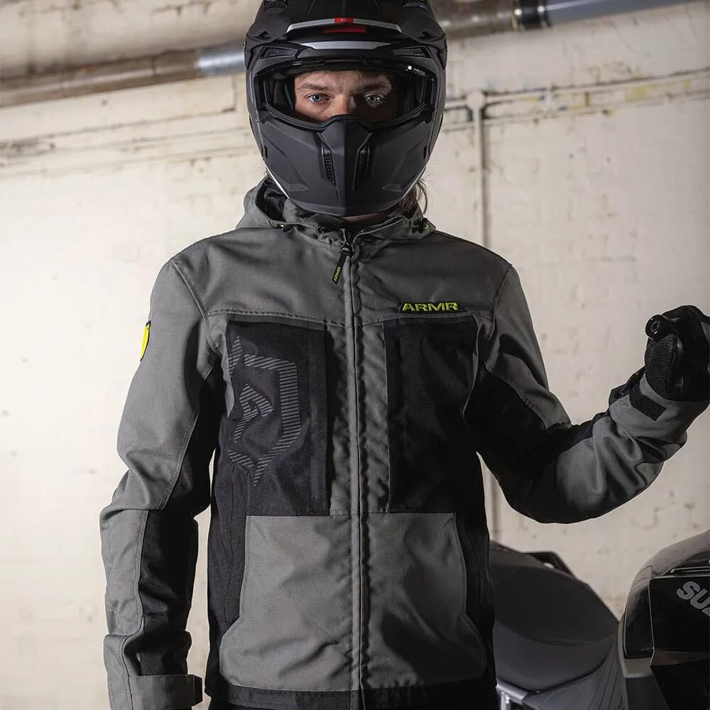 Armr jacke suko 1.0 jacket suko 1.0 wp ms green yellow gr. xl