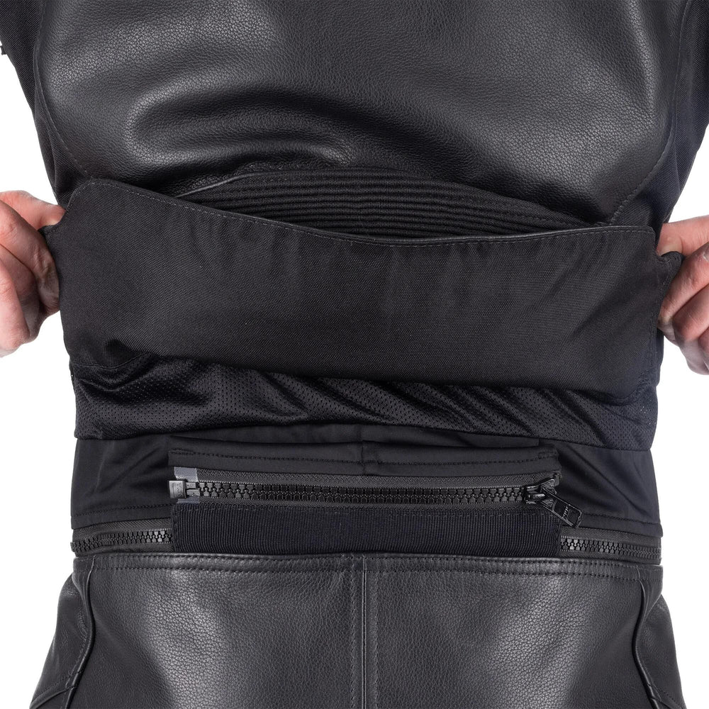 Armr lederjacke raiden 3.0 leather jacket raide 3.0 ms black red gr. l