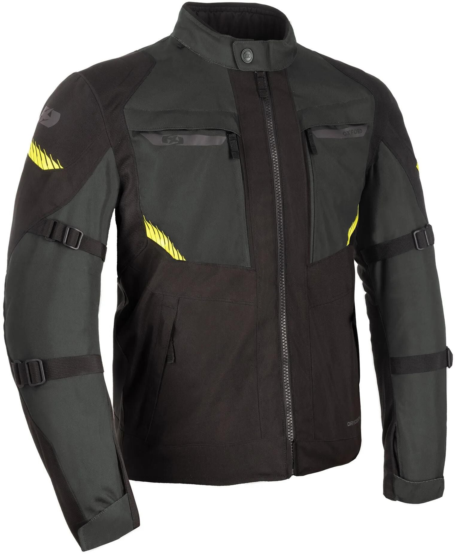 Oxford jacke toronto 1.0 jacket toronto 1.0 d2d ms black green fluo m