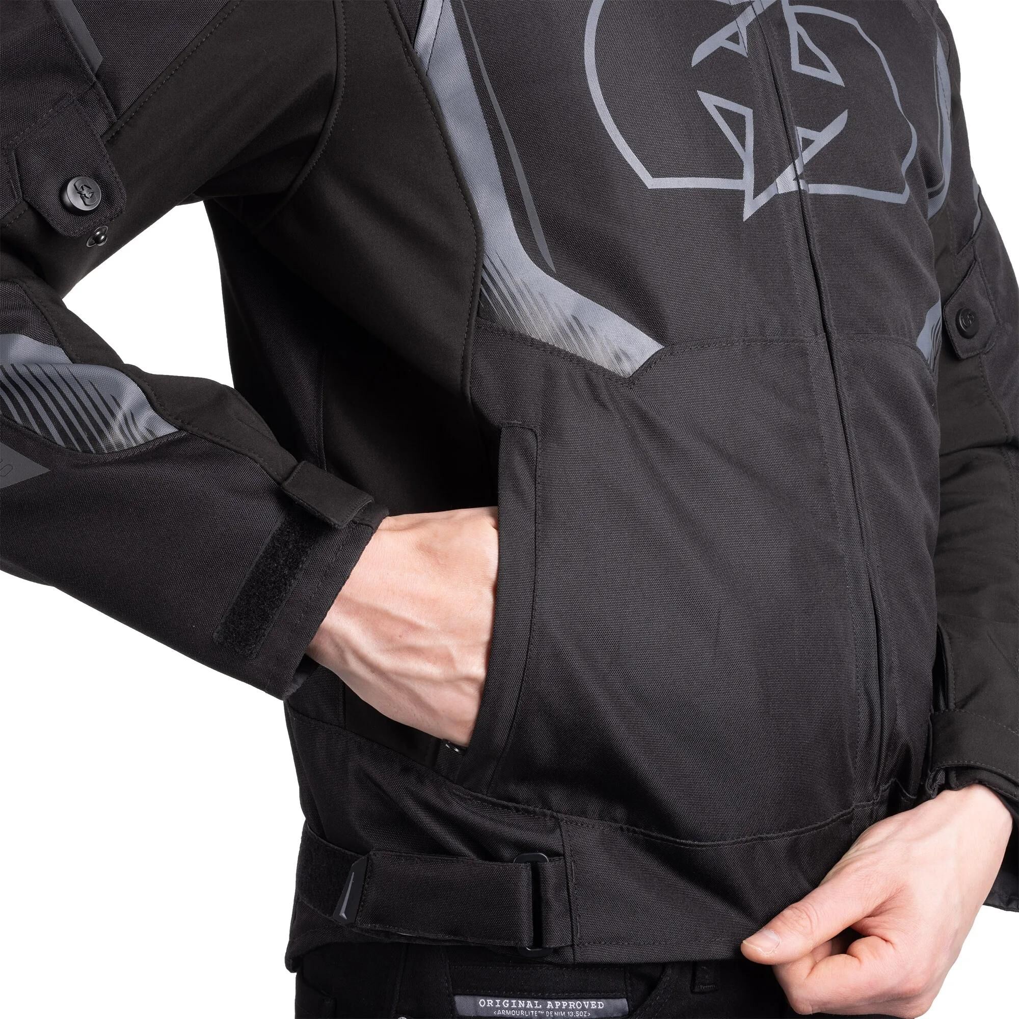 Oxford jacke omega 1.0 jacket omega 1.0 d2d ms black gr. s
