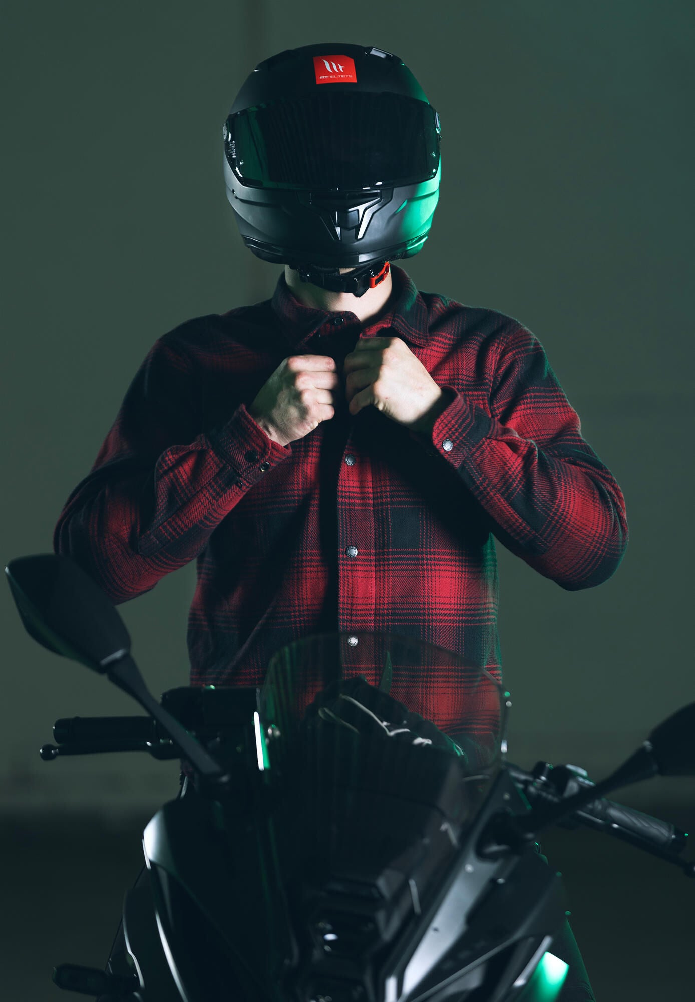 Armr jas prime 2.0 shirt shirt prime 2.0 ms red black gr. l
