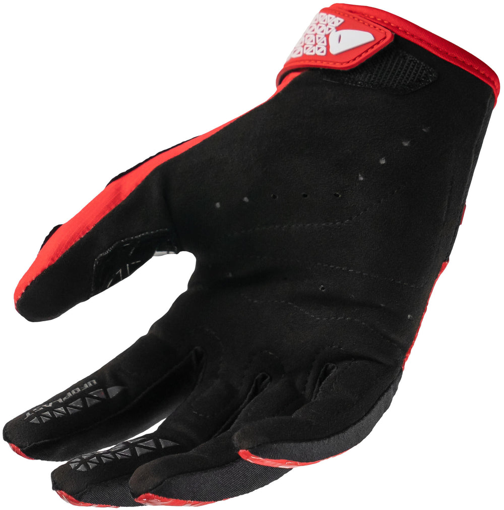 Ufo plast crosshandschoen muria . gloves ufo muria red white gr. l