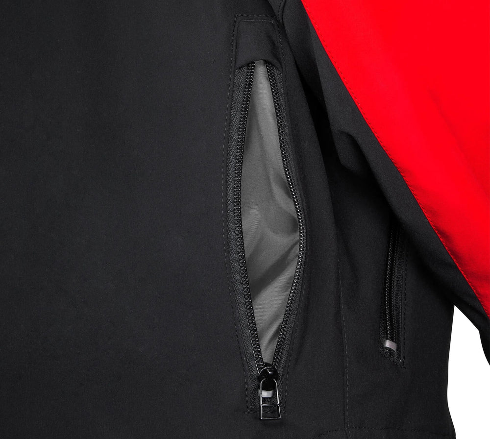 Ufo plast jas taiga enduro jacket ufo black red gr. l