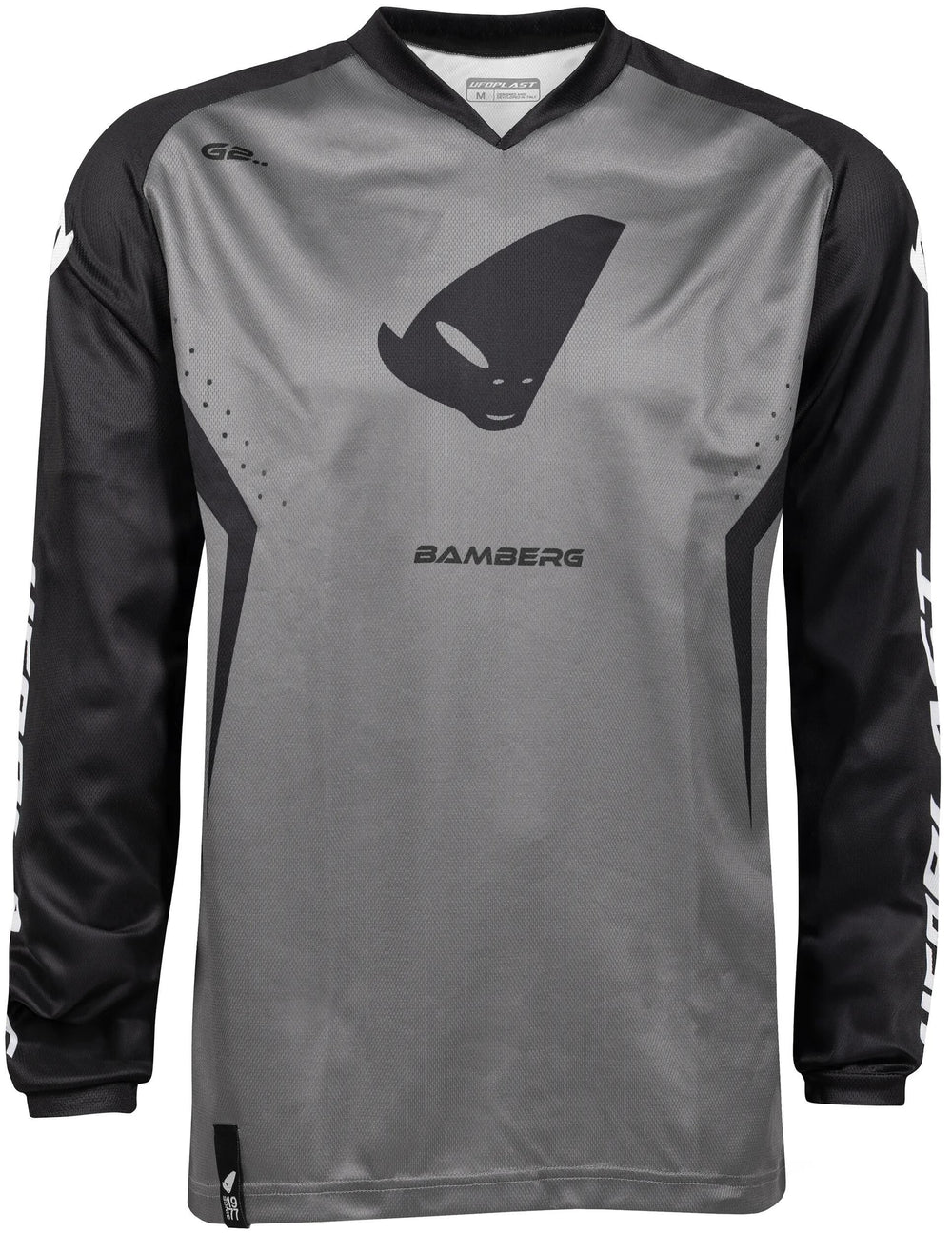 Ufo plast jersey mx bamberg mx jersey ufo bamberg black grey gr. m