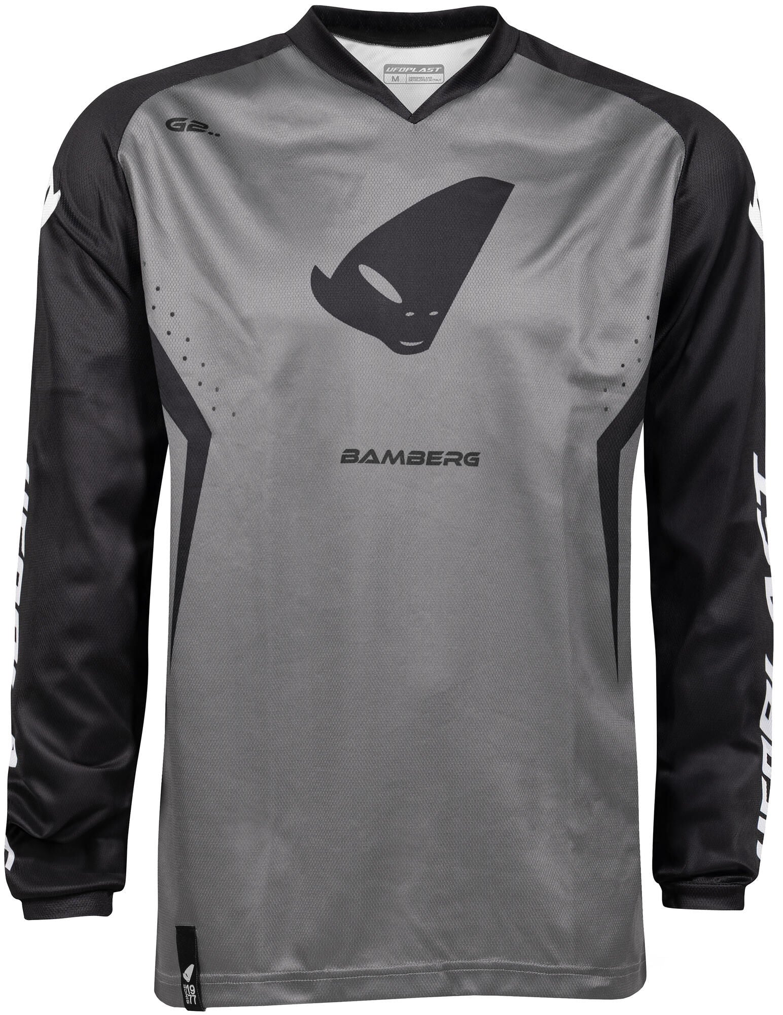 Ufo plast jersey mx bamberg mx jersey ufo bamberg black grey gr. xxl