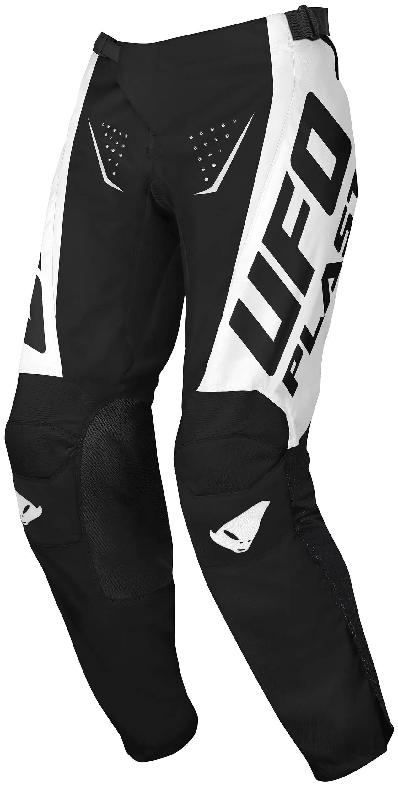Ufo plast hose mx oblivion mx trousers ufo oblivion black white gr. 48