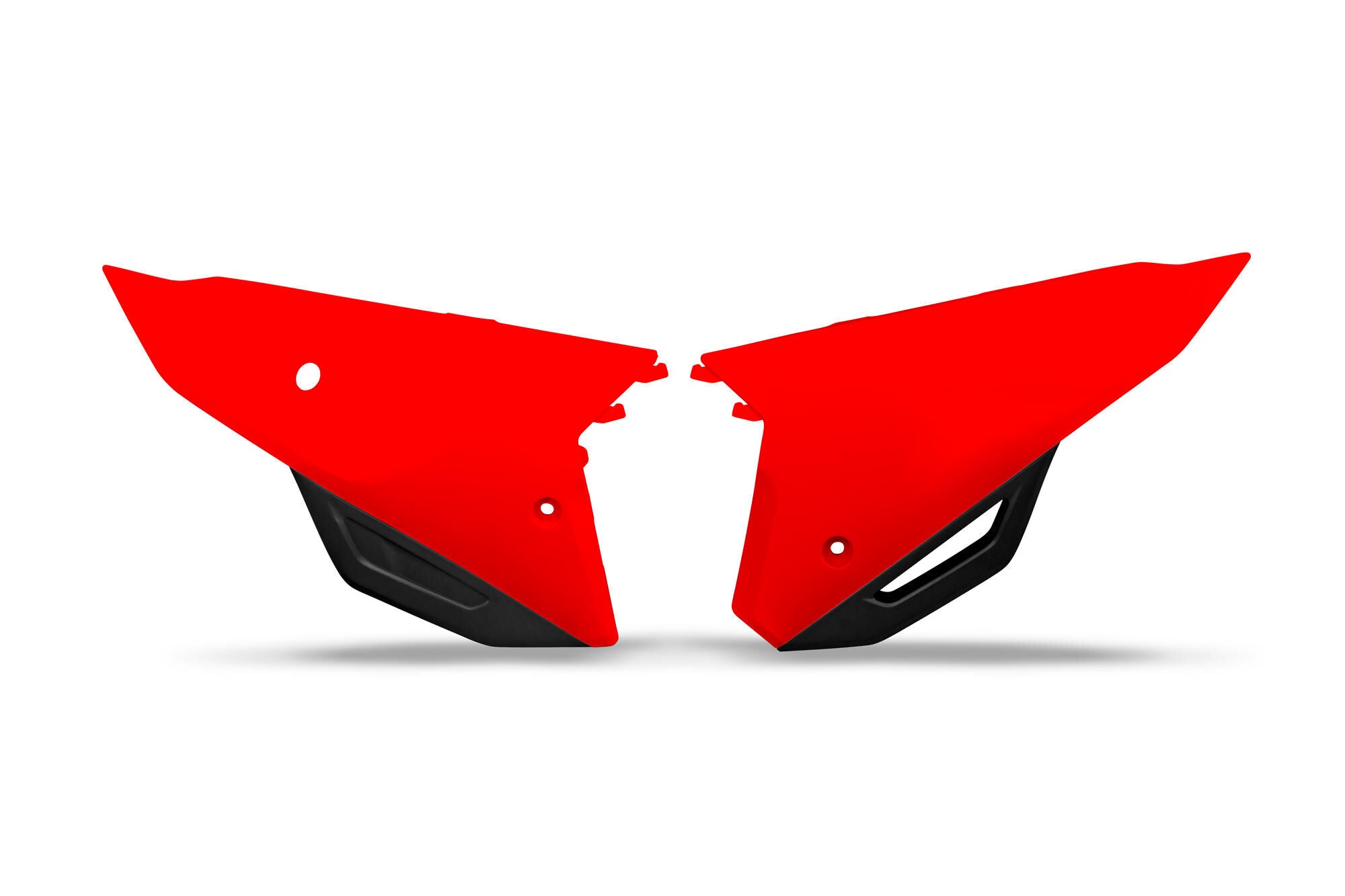Ufo plast zijkap side covers ufo honda red