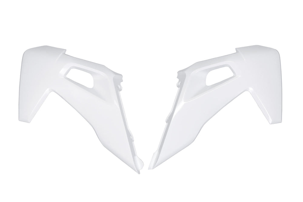 Ufo plast kühlerabdeckung radiator covers ufo husqvarna white