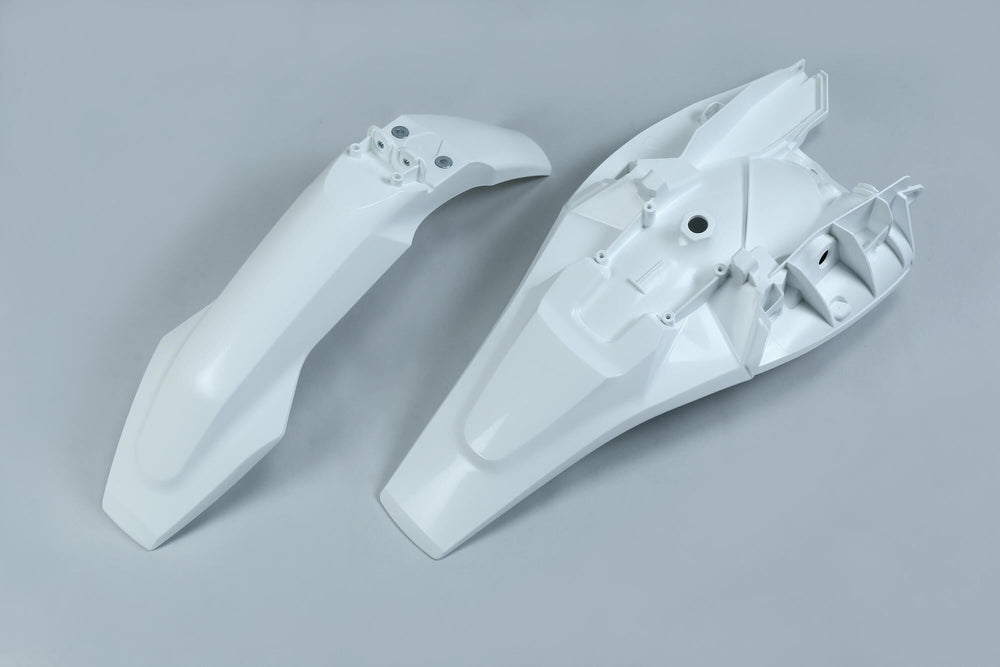 Ufo plast kotflügelsatz mudguard set ufo husqvarna oem white