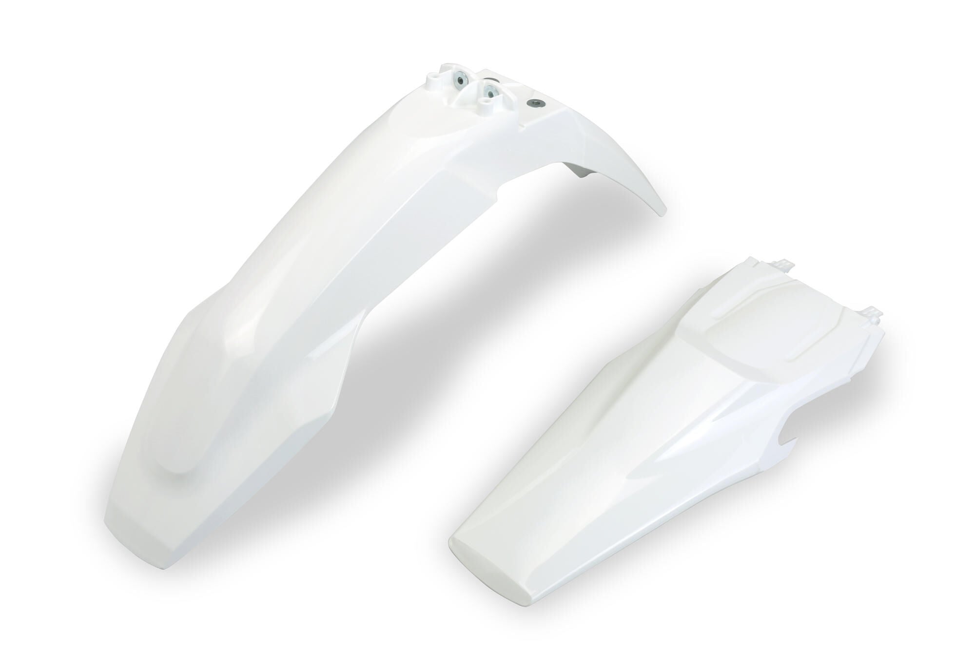 Ufo plast kotflügelsatz mudguard set ufo husqvarna oem white