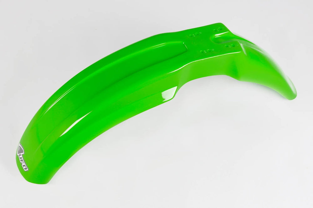 Ufo plast kotflügel front mudguard ufo kawasaki green
