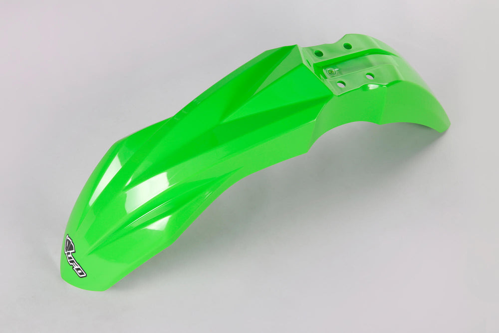 Ufo plast kotflügel front mudguard ufo kawasaki green