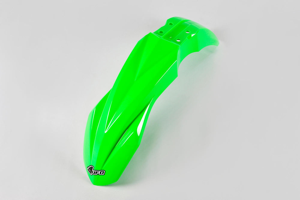 Ufo plast kotflügel front mudguard ufo kawasaki green