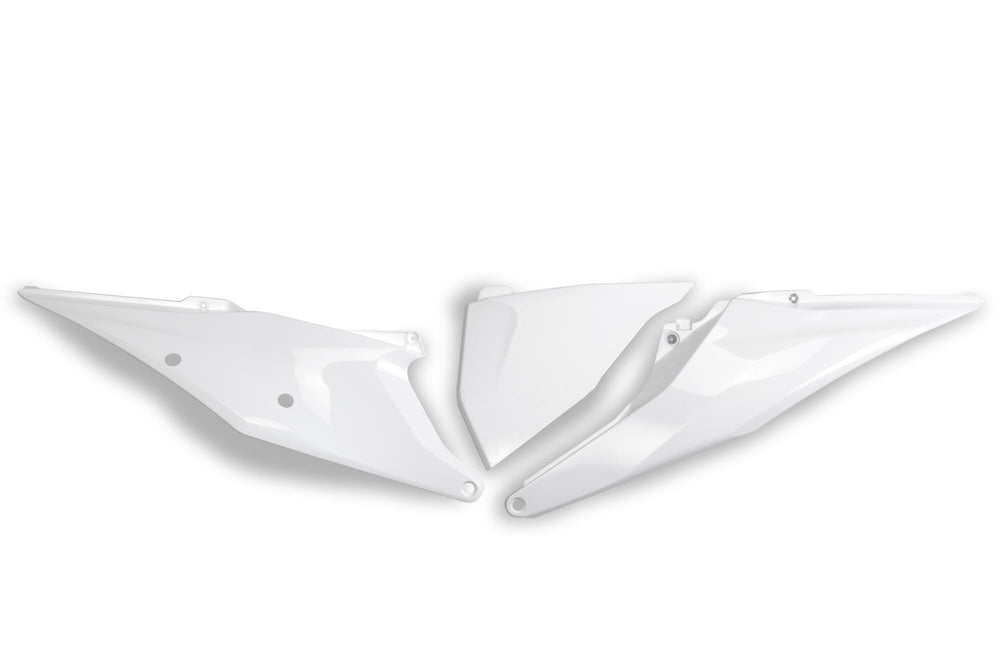 Ufo plast seitenverkleidung side covers ufo ktm white