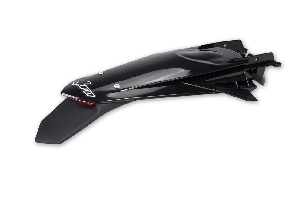 Ufo plast kotflügel rear mudguard ufo ktm led black