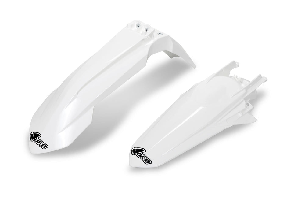 Ufo plast kotflügelsatz mudguard set ufo ktm white