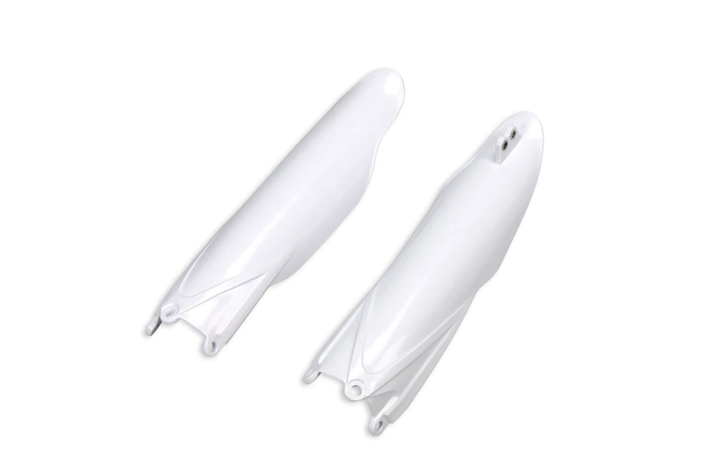 Ufo plast gabelprotektor fork protectors ufo yamaha white