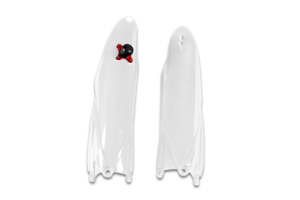 Ufo plast gabelprotektor fork protectors ufo yamaha white