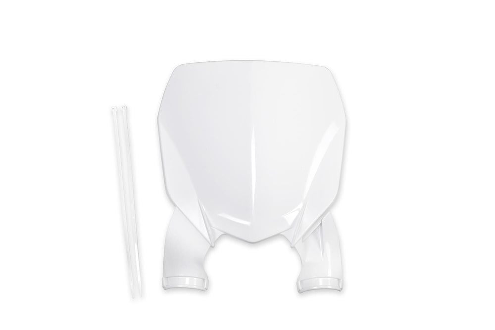 Ufo plast startnummerntafel start number plate ufo yamaha white