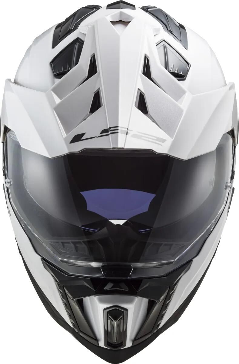 Ls2 endurohelm mx701 explorer solid helmet explorer white gr. xs