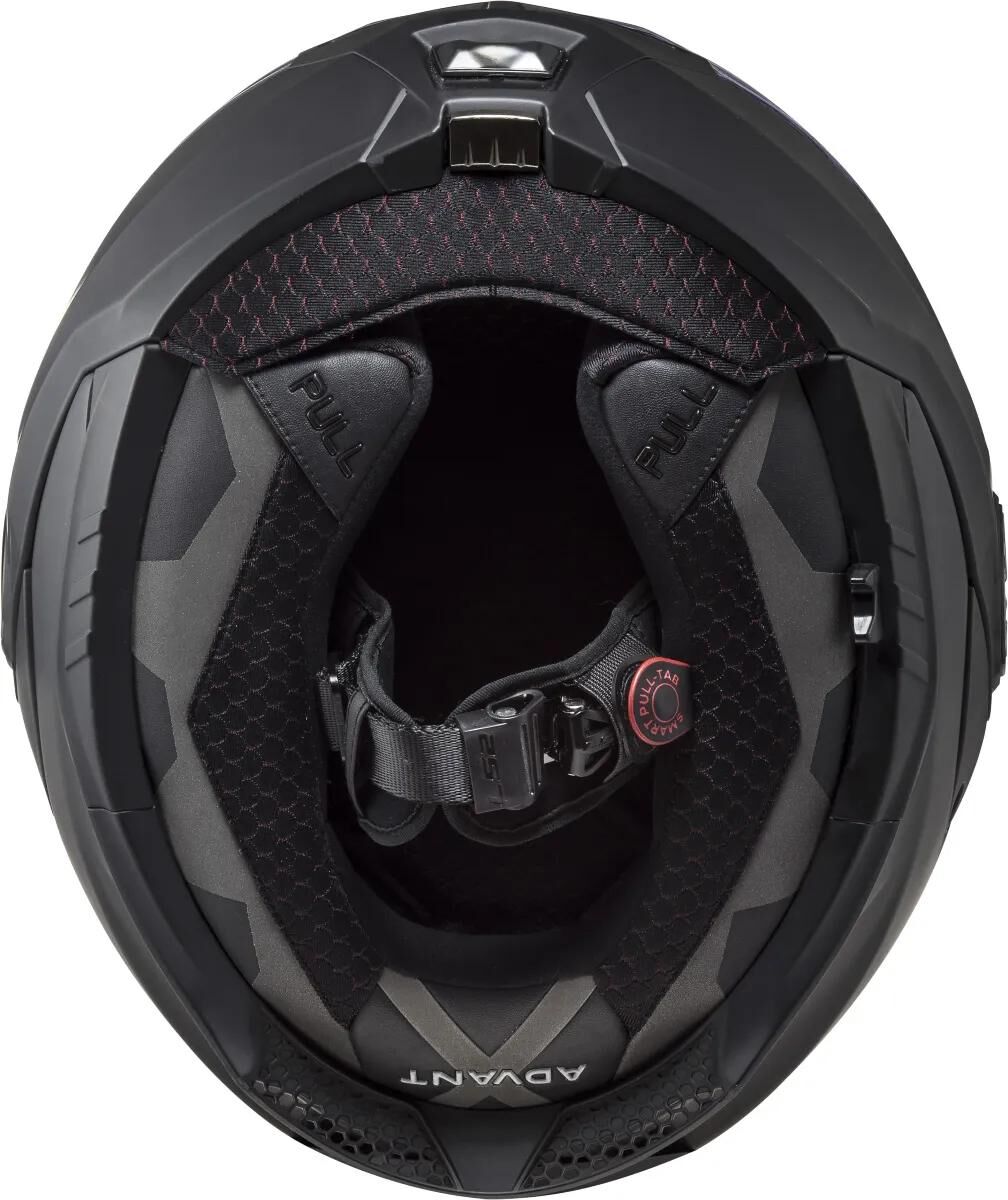 Ls2 klapphelm ff901 advant x solid helmet advant x black matt gr. 3xl
