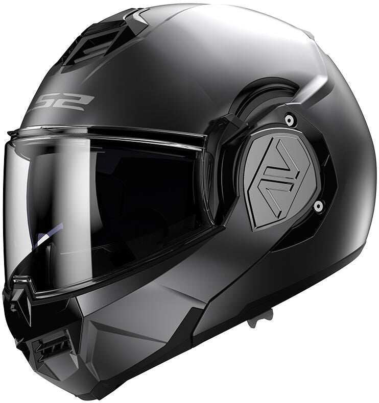 Ls2 opklaphelm ff906 advant solid helmet ff906 adv. solid xxl titanium