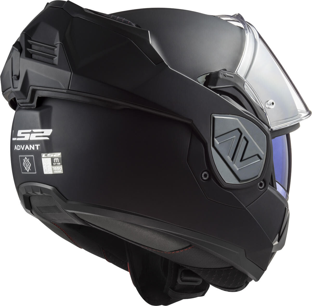 Ls2 opklaphelm ff906 advant solid helmet ff906 adv. solid xl black