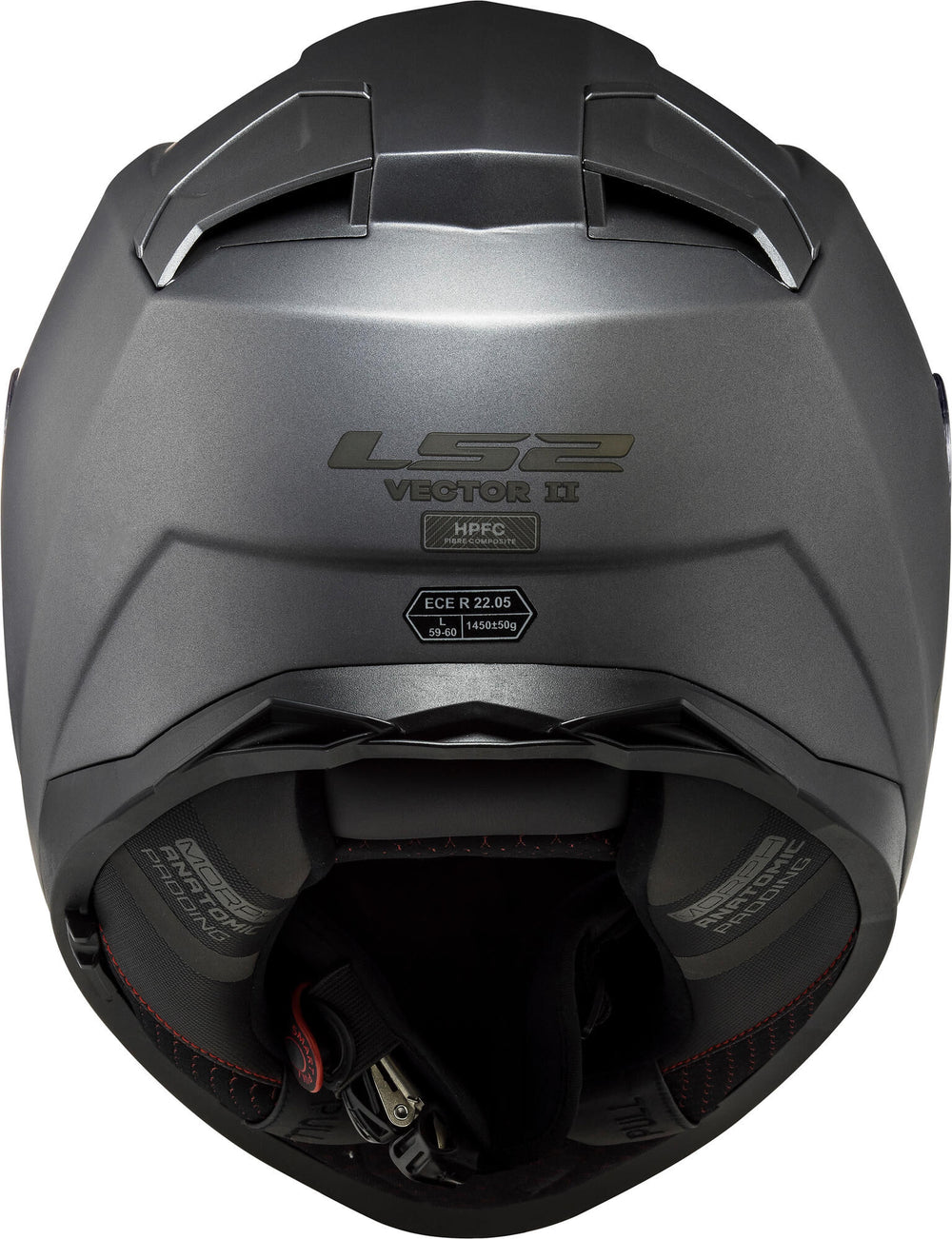 Ls2 integraalhelm ff811 vector ii solid helmet ff811 vect. ii solid xs tit. black