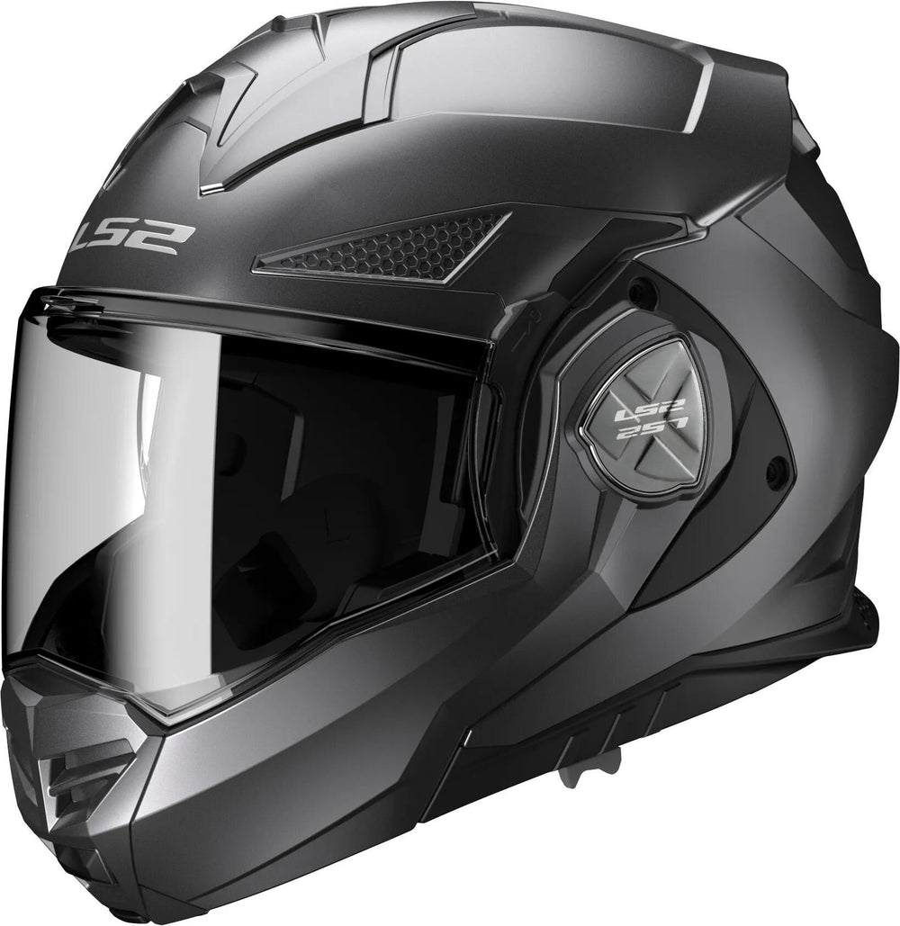 Ls2 opklaphelm ff901 advant x solid helmet advant x gray matt gr. xxl
