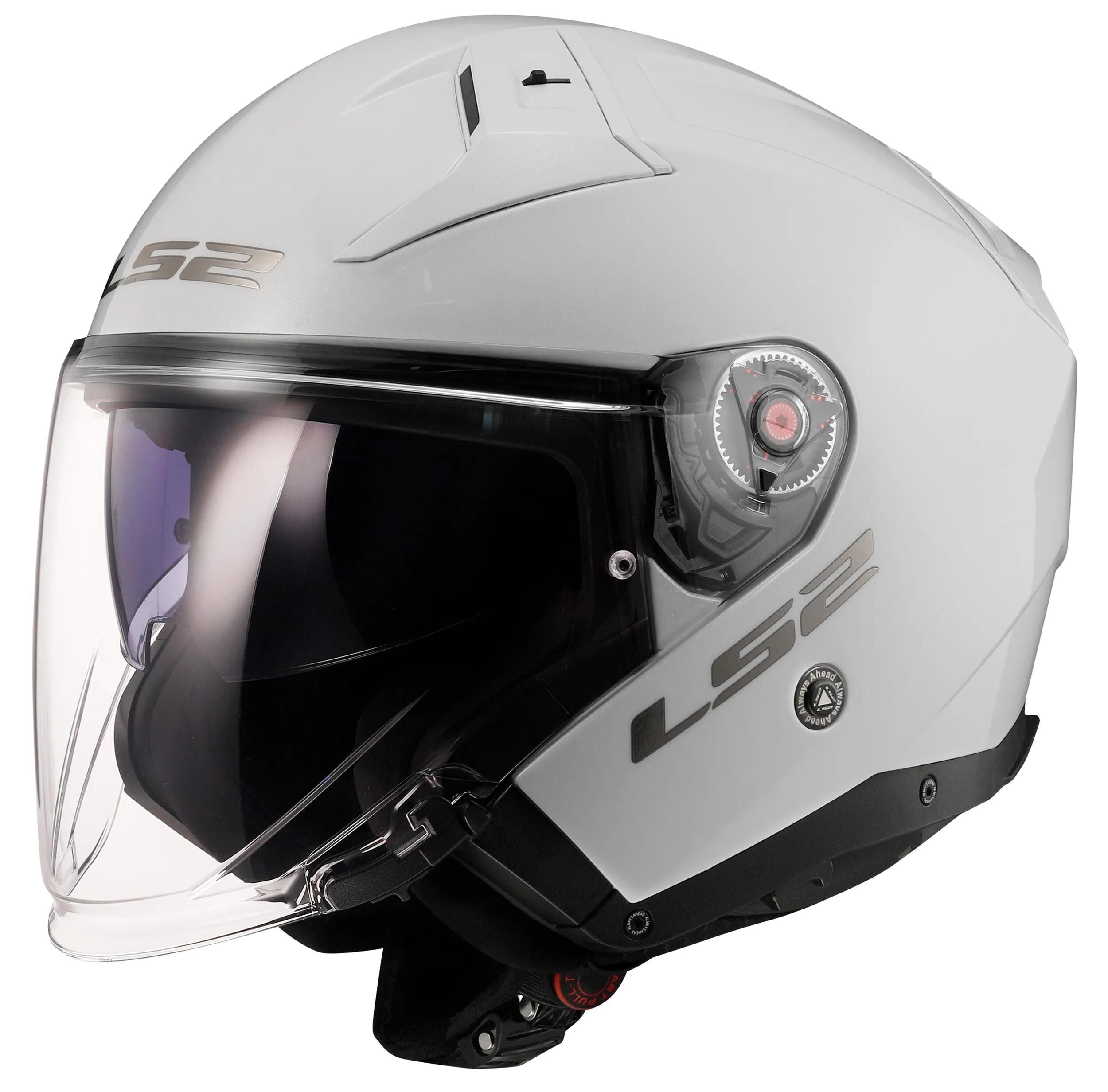 Ls2 jethelm of603 infinity ii solid helmet infinity ii white gr. xxl