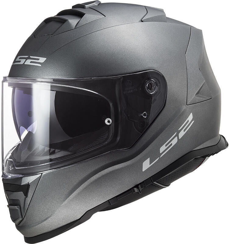Ls2 integraalhelm ff800 storm ii solid helmet storm ii ff800 titanium matt gr. xs