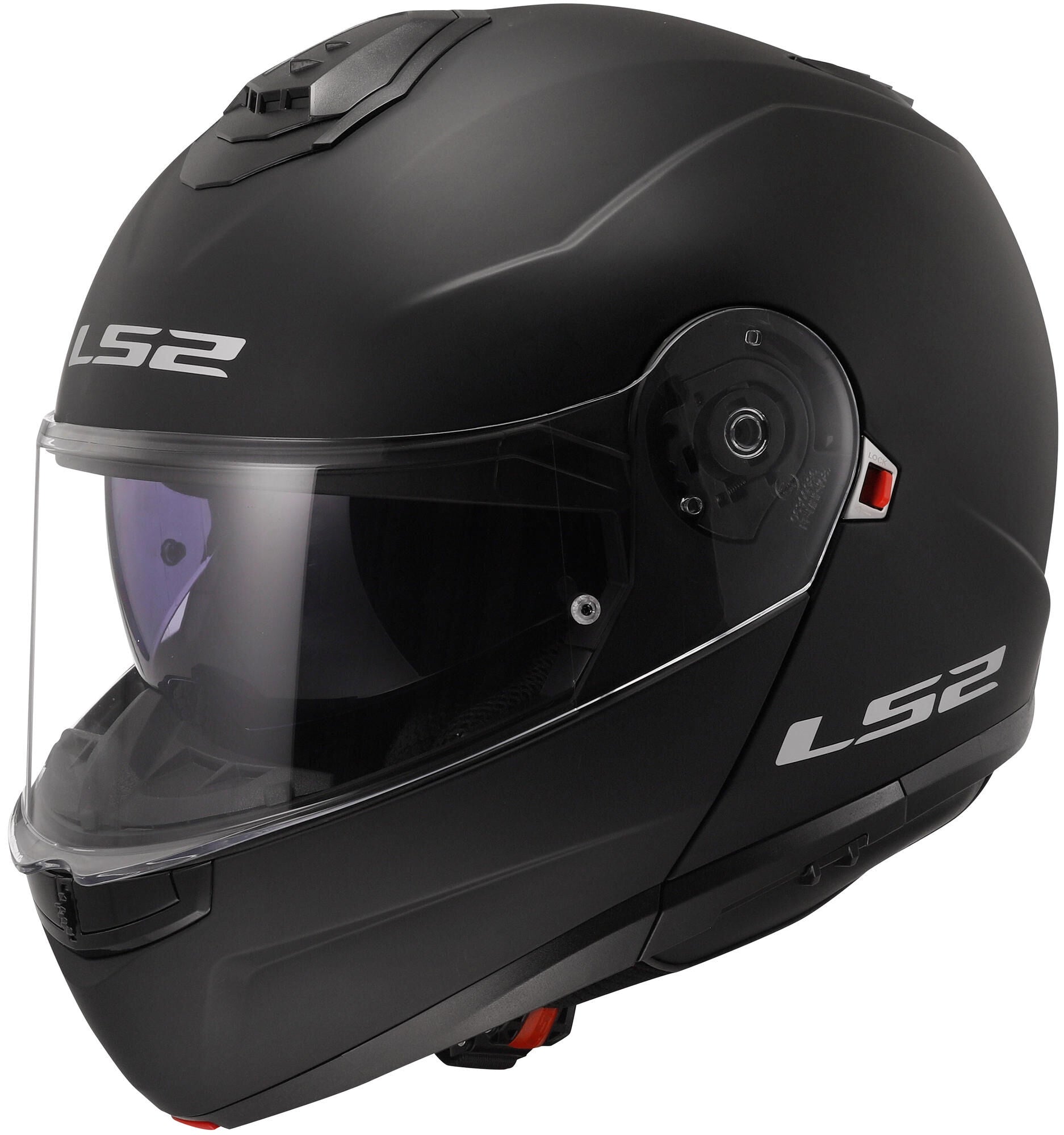 Ls2 opklaphelm ff908 strobe ii solid helmet strobe ii ff90 solid sw matt gr. m