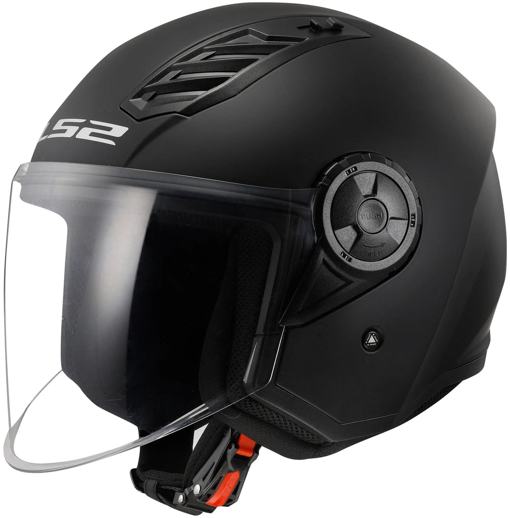 Ls2 jethelm of616 airflow ii solid helmet airflow ii of6 solid sw matt gr. l
