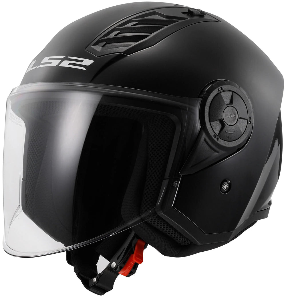 Ls2 jethelm of616 airflow ii solid helmet airflow ii of6 solid black gr. 3xl
