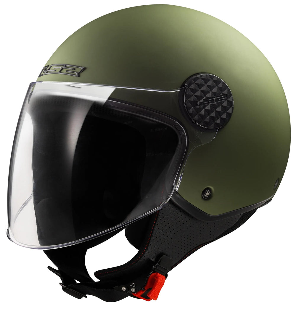 Ls2 jethelm of558 sphere lux ii solid helmet of558 sphere lux ii solid m. gn gr l