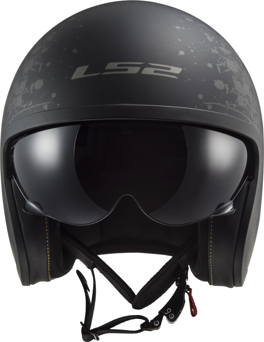 Ls2 jethelm of599 spitfire ii flag helmet of599 spitfire ii flag m. sw gr. xxl